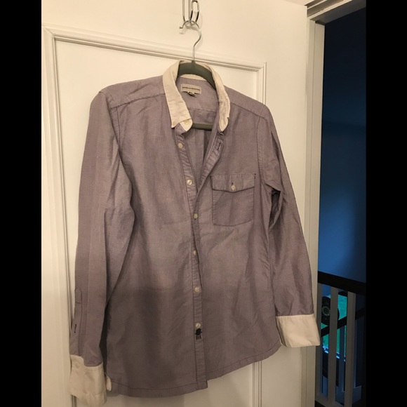 Brooklyn Industries Oxford Lavender Button Shirt - Picture 15 of 15